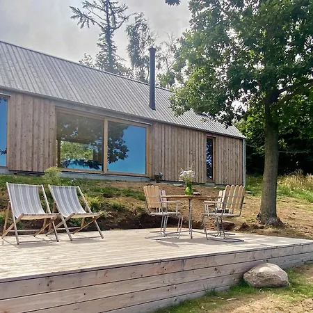 Nordic Design In Playful Colours In Area Сasa de vacaciones Knebel